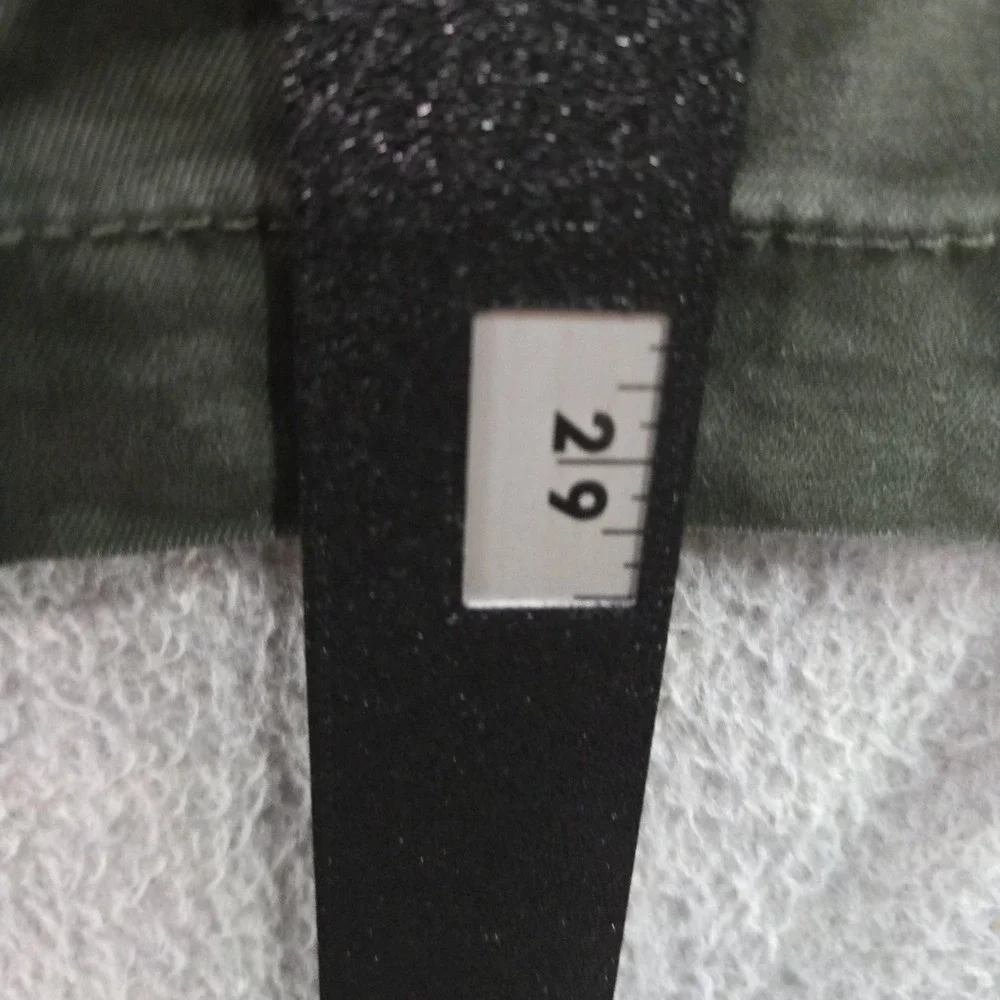 Banana Republic Men Pants‎ 33X32 Green Chino Twill Lived-In Skinny Fit